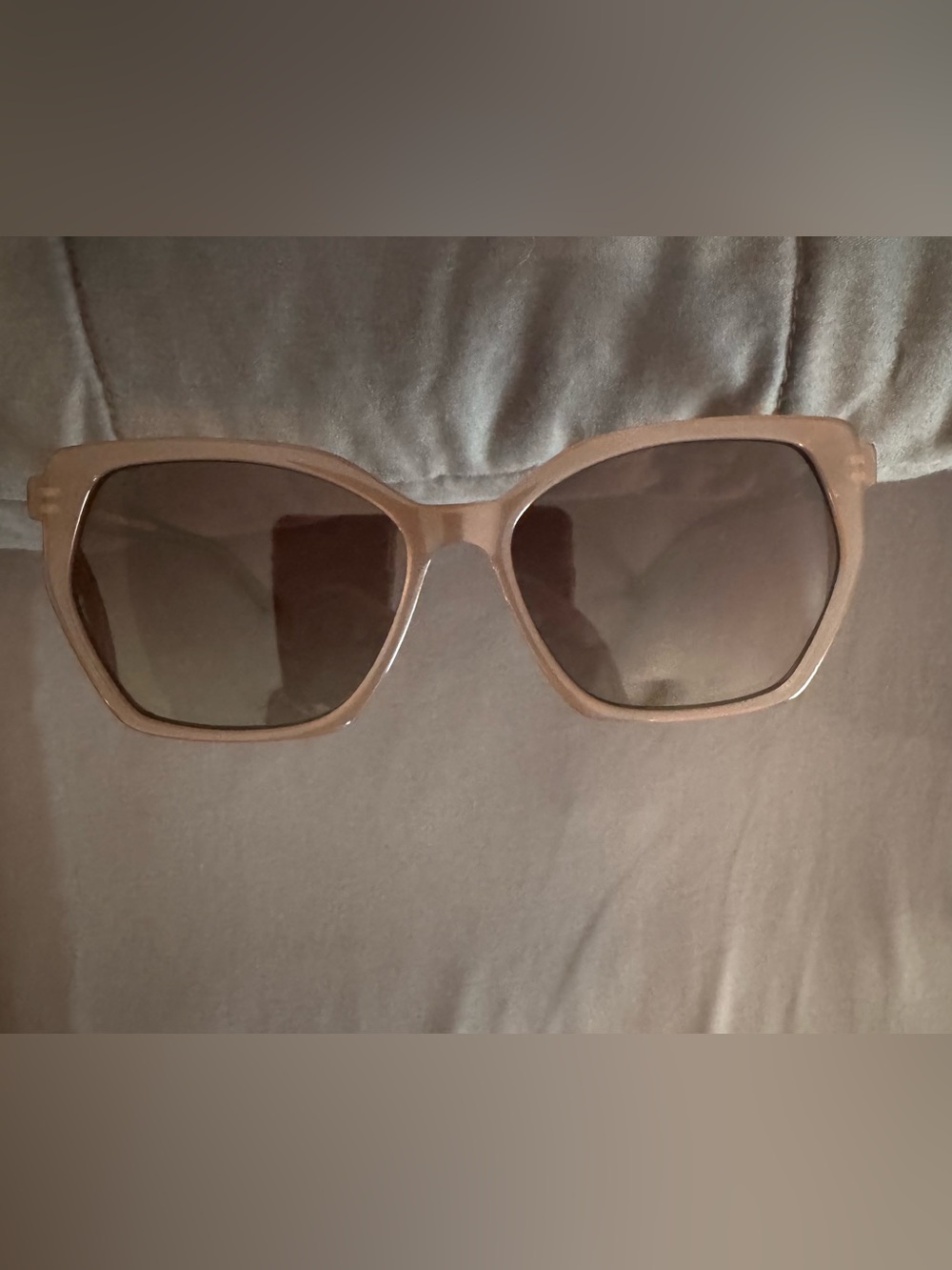 Diff Eyewear Taupe Frame Brown Lens Women's Sunglasses
